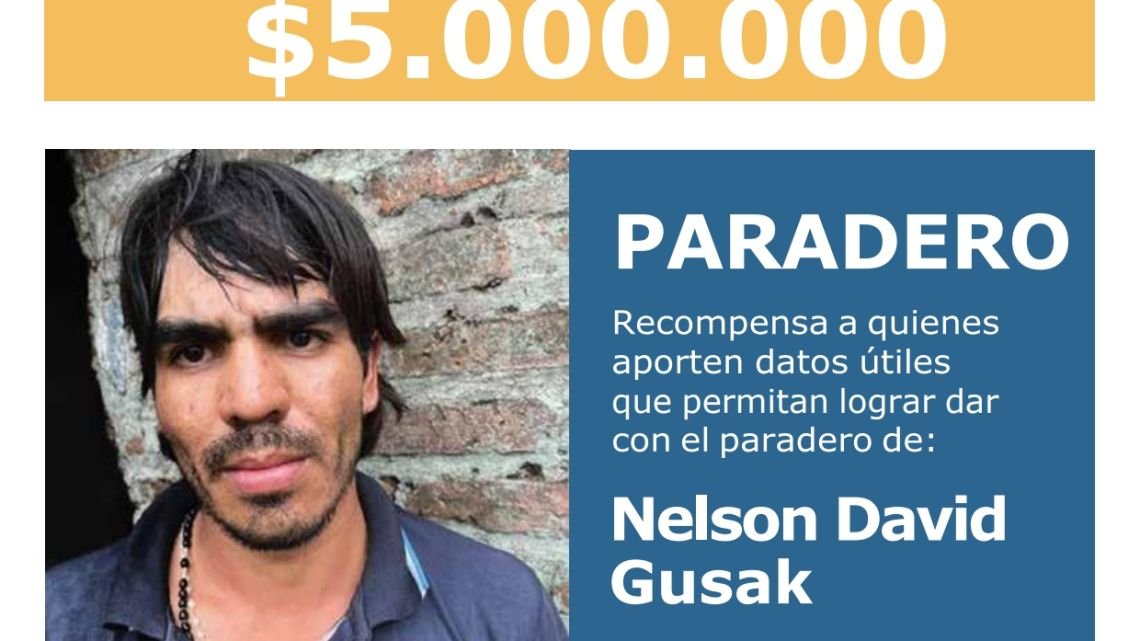 Ofrecen una recompensa de $5 millones por datos sobre la desaparición de Nelson David Gusak en Chaco