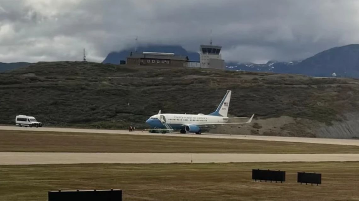 Sospechas por un avión militar de Estados Unidos en Ushuaia