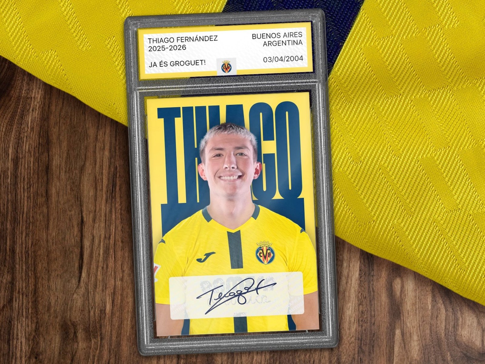 Thiago Fernández ya firmó con el Villarreal de España tras su explosiva salida de Vélez