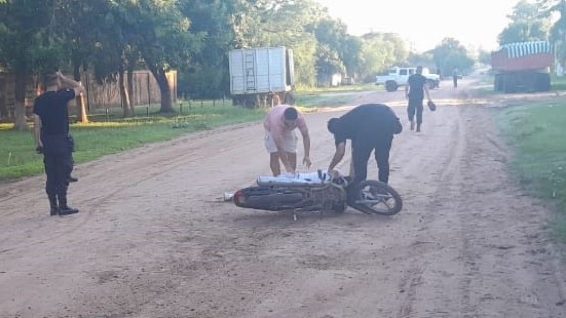 Tragedia en Corrientes: un joven murió tras despistar con su moto y es la primera víctima vial del 2026