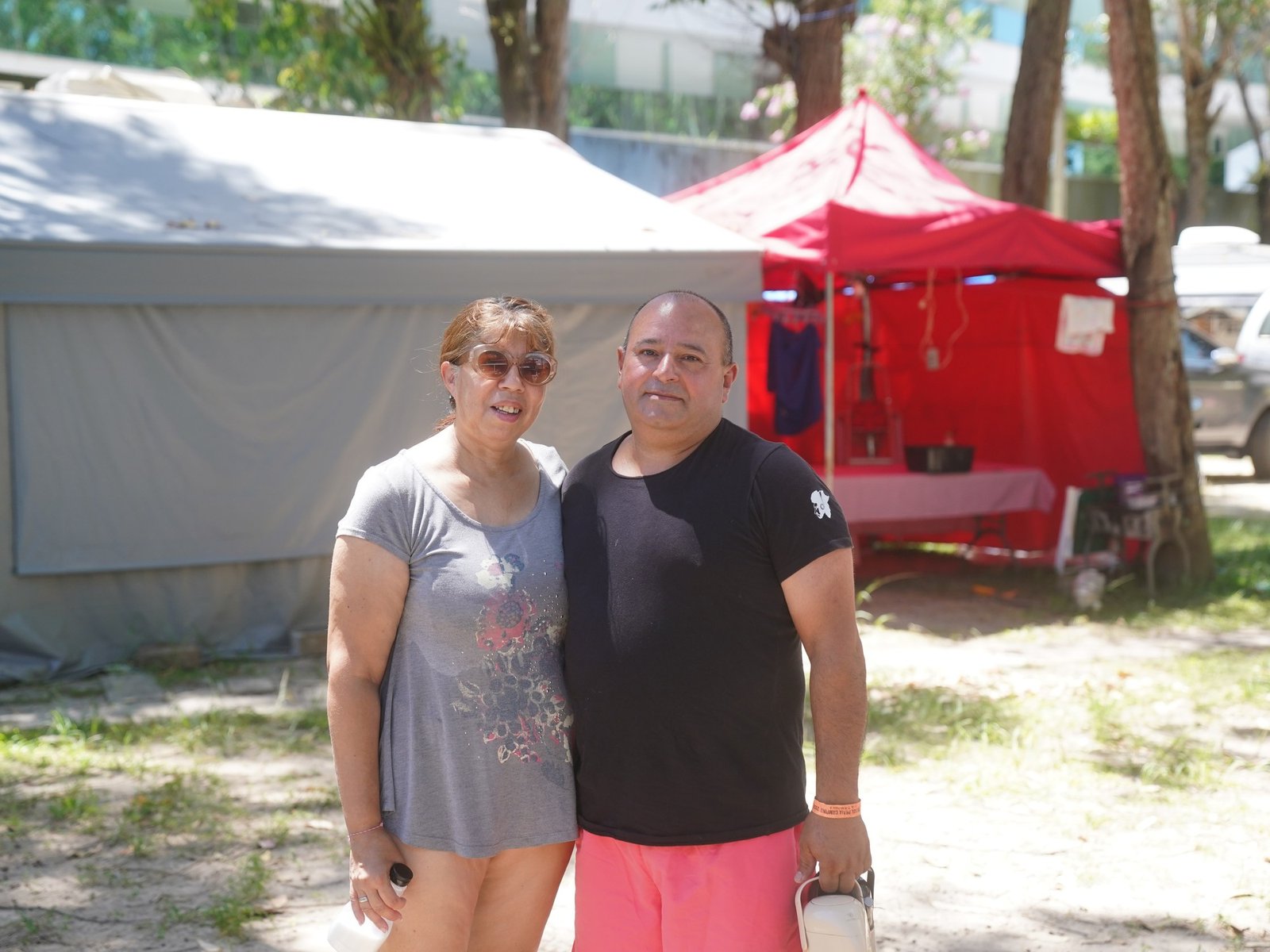 cómo es y cuánto cuesta la vida de camping en Florianópolis