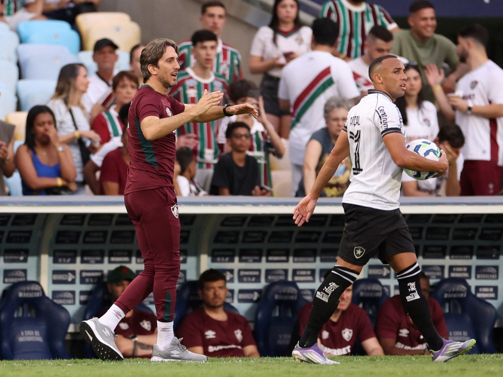el parte médico de Fluminense y cuánto estará alejado de su función como DT