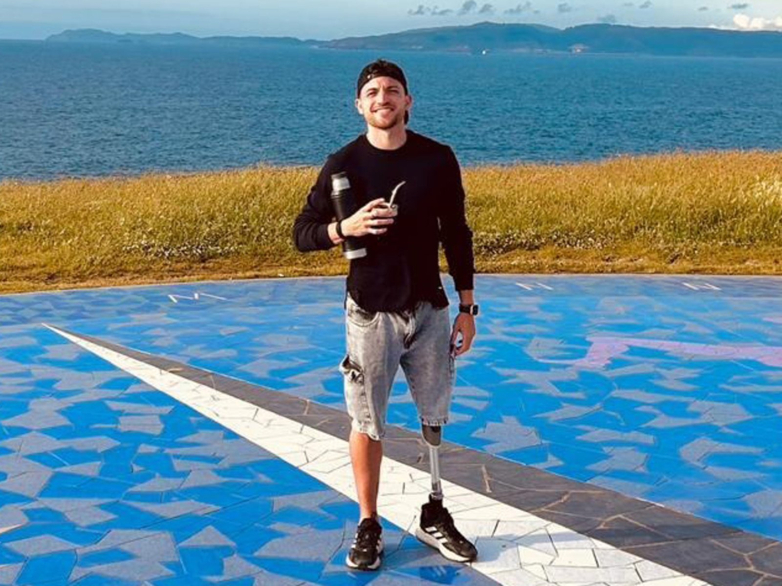 el sobrino de Heinze perdió una pierna y hoy pudo rehacer su vida