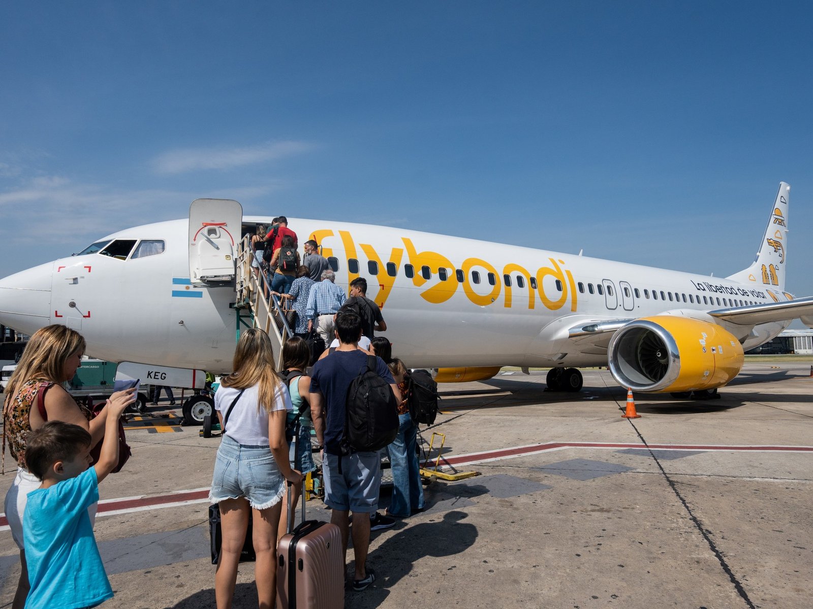 la ira de los pasajeros porque no salía