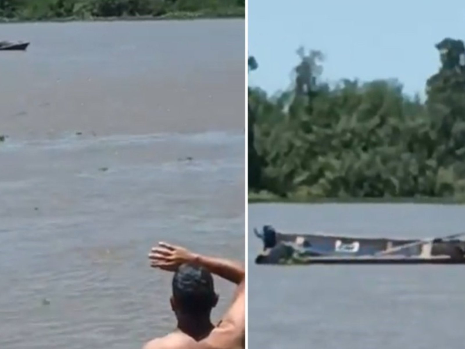 quiénes son los hombres que aparecieron fusilados en una canoa a la deriva en el río Coronda