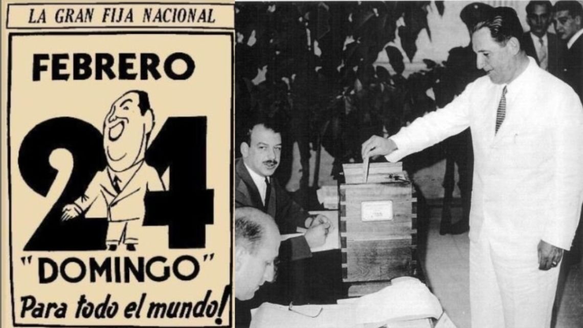 A 80 años de las elecciones que llevaron por primera vez a Perón a la Presidemcia