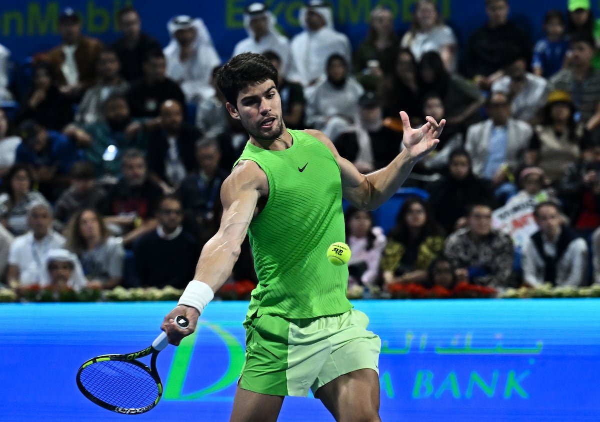 Alcaraz - Rublev en vivo, la semifinal del torneo ATP 500 de Doha, en vivo