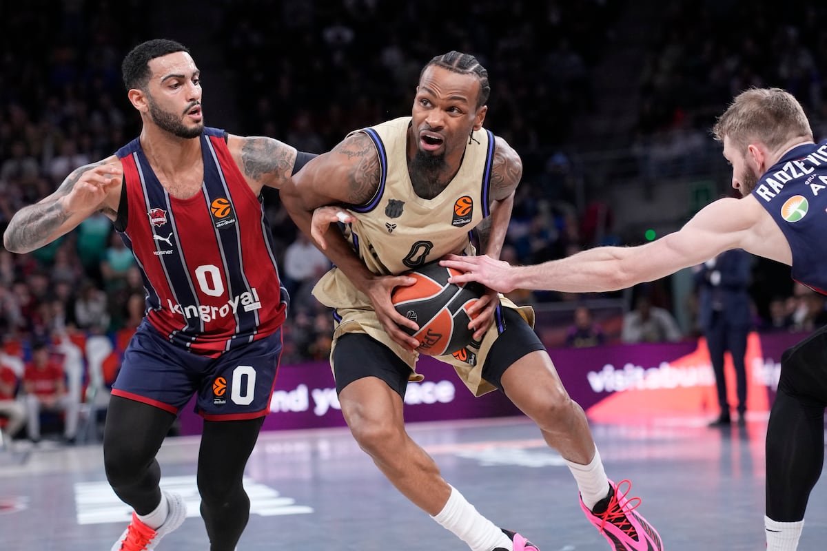 El Barcelona vuelve a ganar y frena el empuje del Baskonia en el Buesa Arena | Baloncesto | Deportes