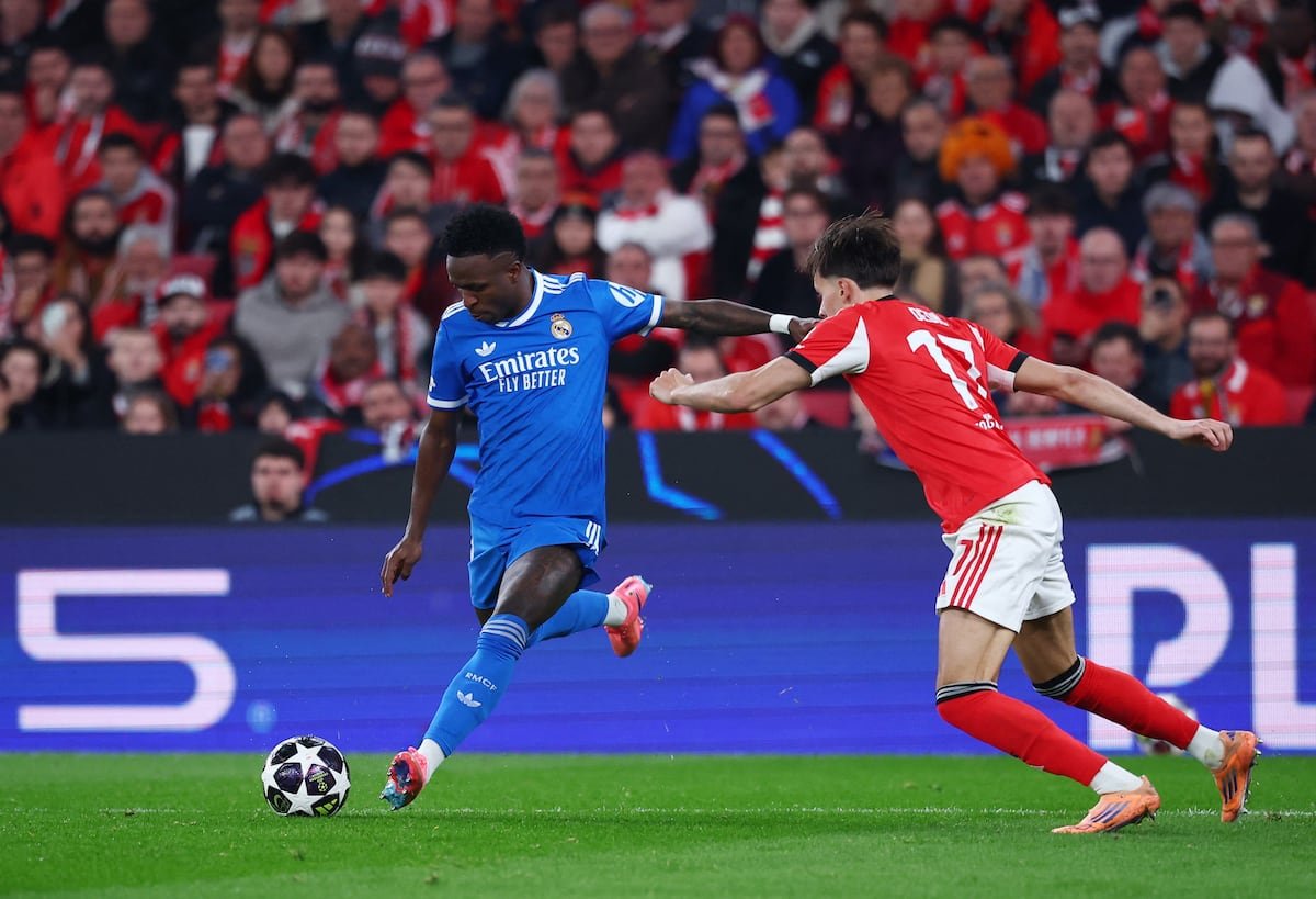 El Real Madrid se enmienda en Lisboa en la noche que Vinicius volvió a denunciar insultos racistas | Fútbol | Deportes