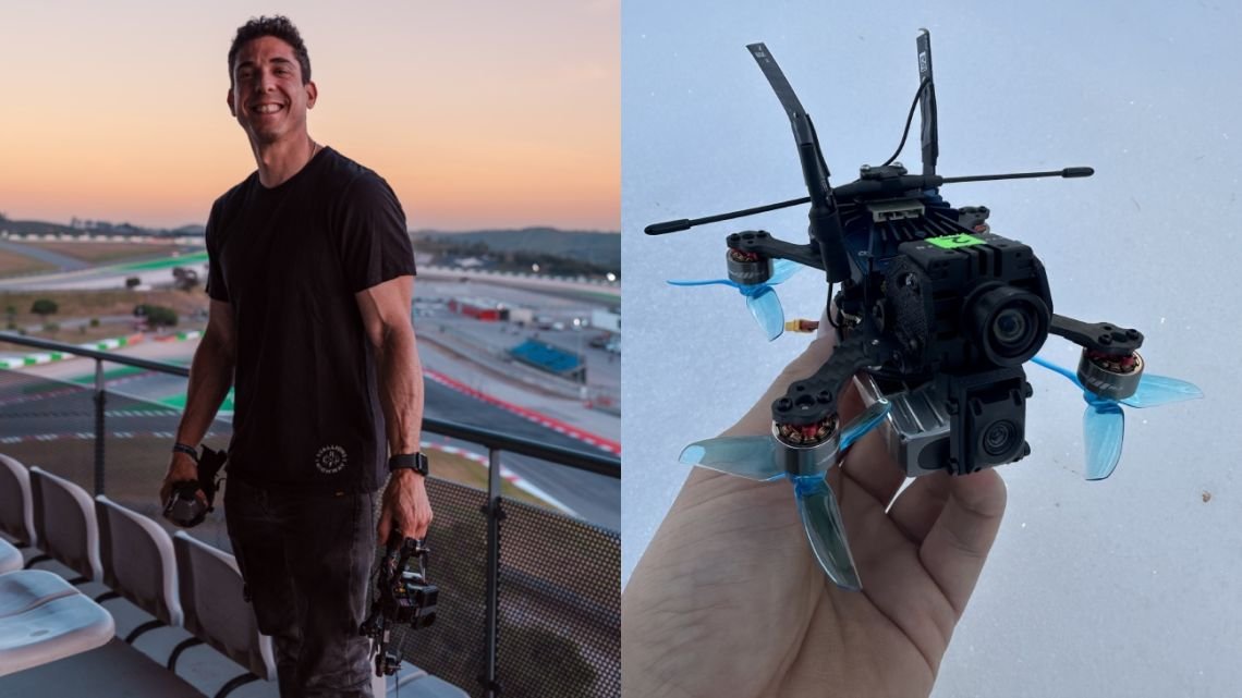 El único argentino que maneja drones FPV en los JJ.OO. de Invierno: la tecnología que revolucionó transmisiones