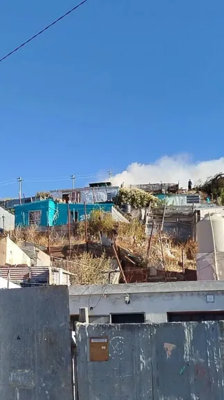 Intenso operativo por un incendio de vivienda en barrio Pietrobelli