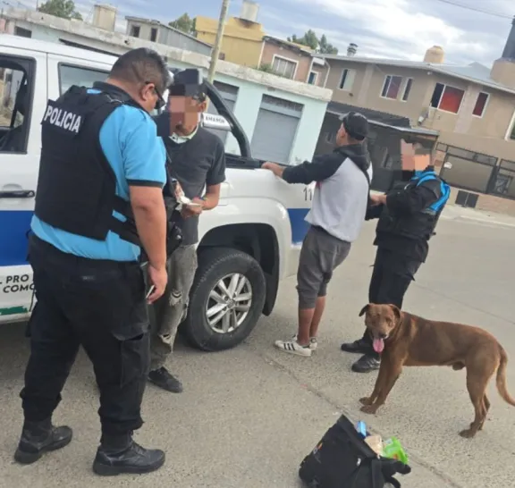 Newbery: Persecución y detención de un hombre que robó dinero de una carnicería