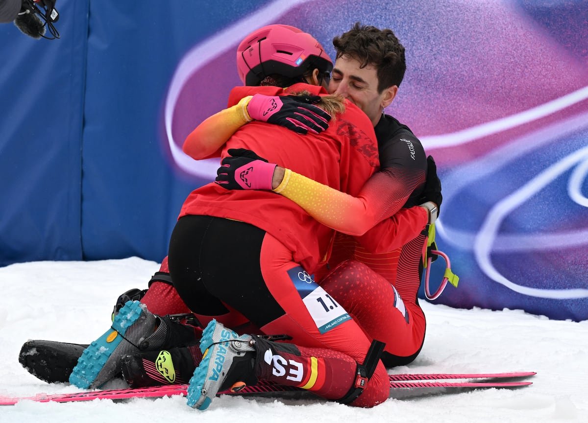 Otra medalla para España: bronce en el relevo mixto de esquí de montaña para Ana Alonso y Oriol Cardona | Deportes