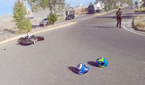Trelew: Cinco motociclistas heridos en una semana de choques