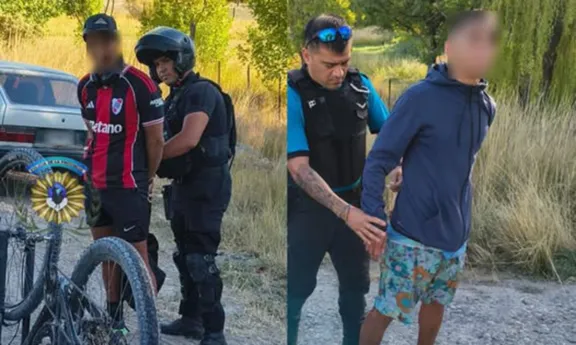 Trelew: la policía detuvo a dos hombres que circulaban en bicicletas robadas