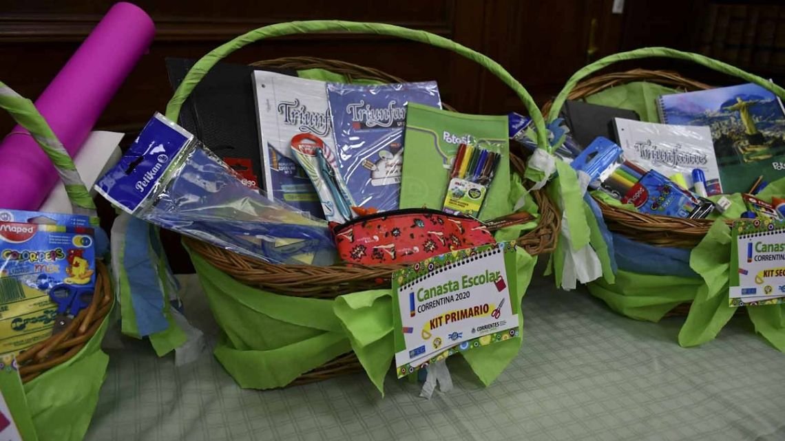 Vuelta a clases: la lista de comercios adheridos a la Canasta Escolar en Corrientes