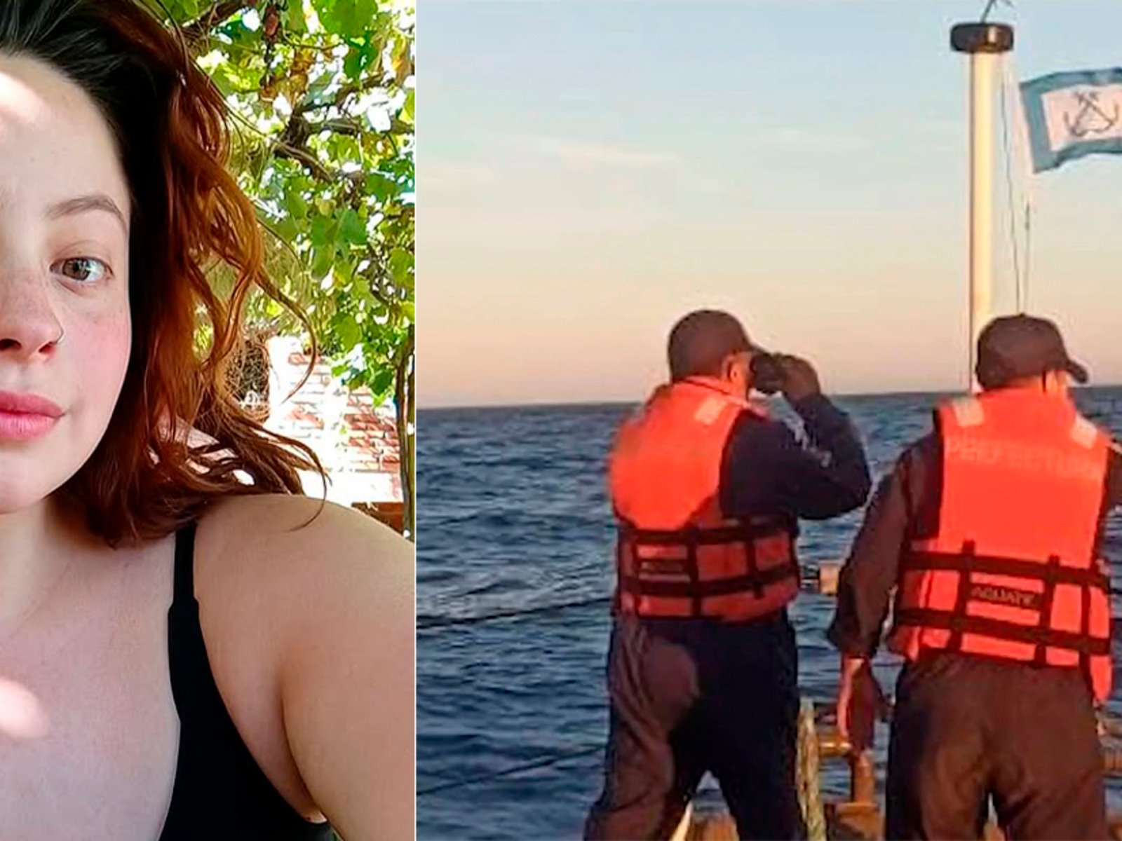 desesperada búsqueda de Sofía Devries, una joven que desapareció mientras hacía buceo con su pareja