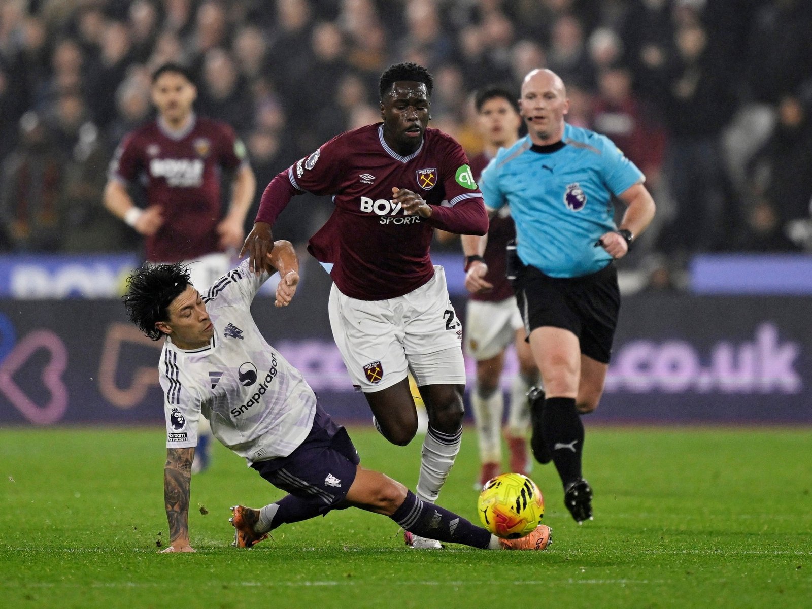jugada viral y alocado festejo en el empate agónico vs West Ham
