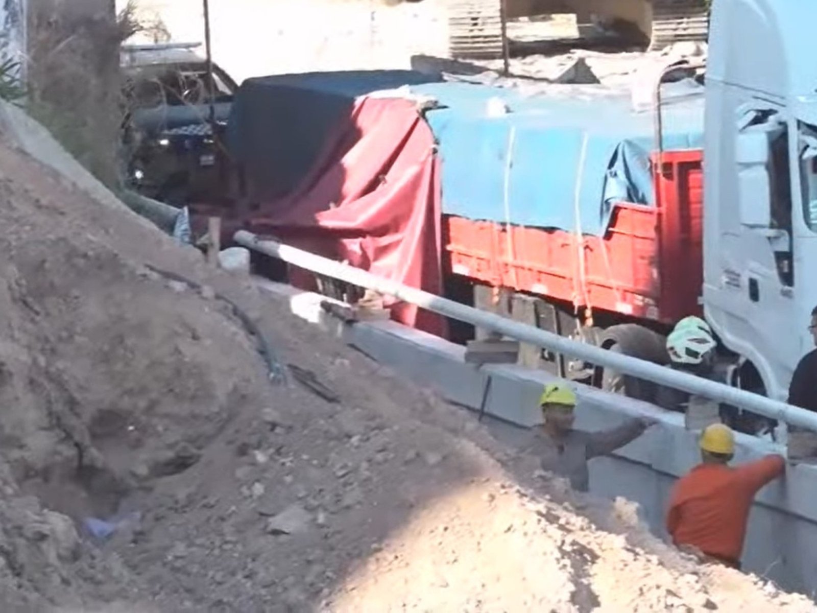 murió un hombre por un choque entre motos y hay caos de tránsito