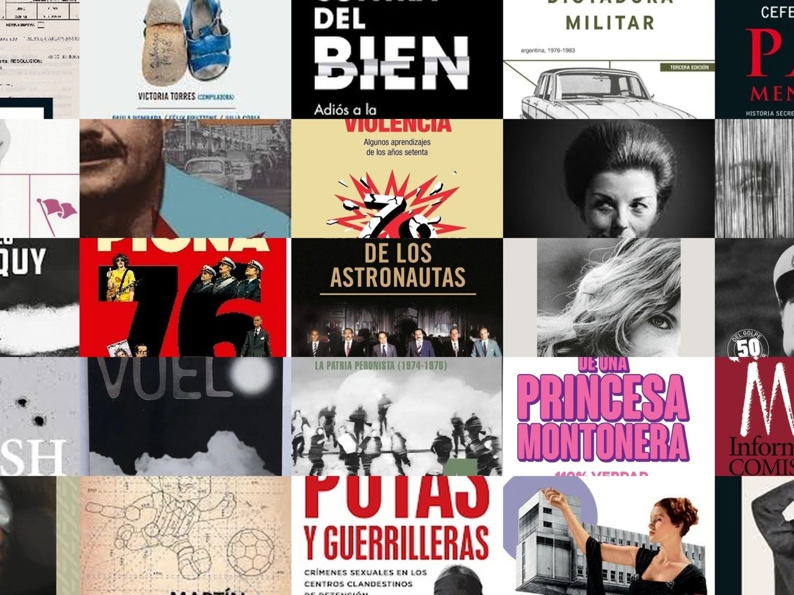 50 libros sobre la dictadura que comenzó hace 50 años