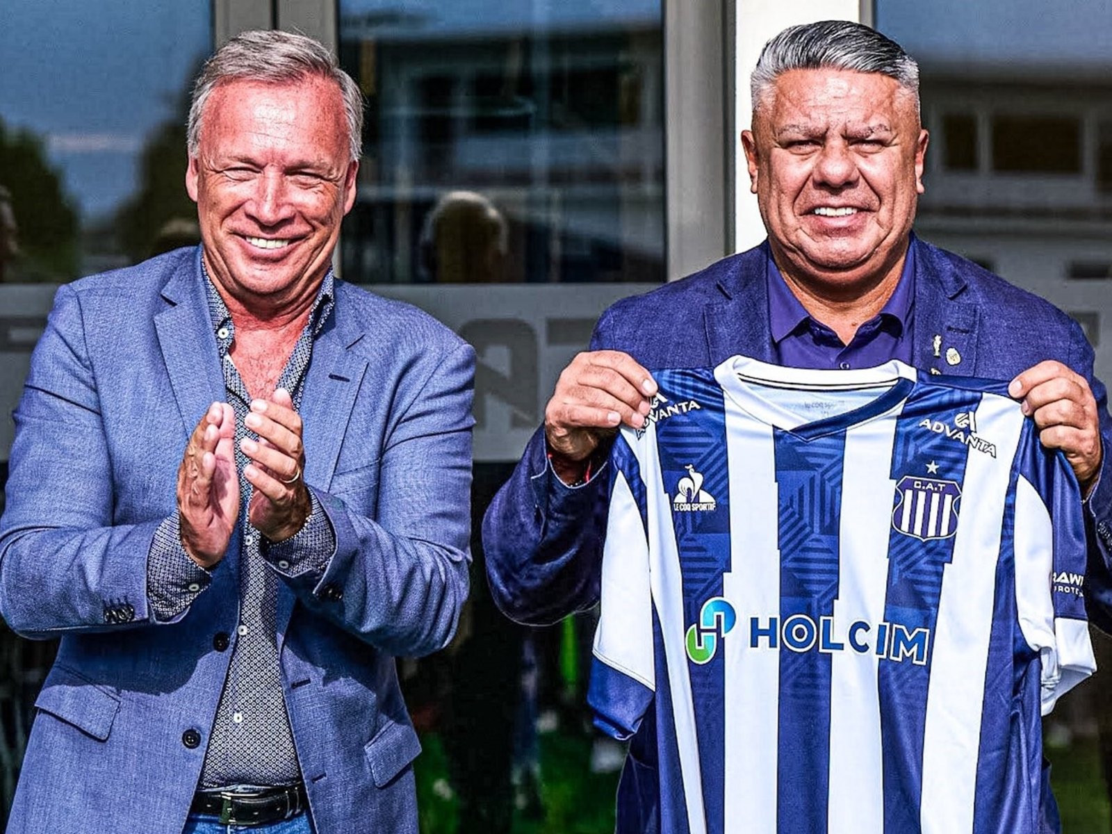 Claudio Chiqui Tapia estuvo reunido en secreto casi una hora con Andrés Fassi, presidente de Talleres