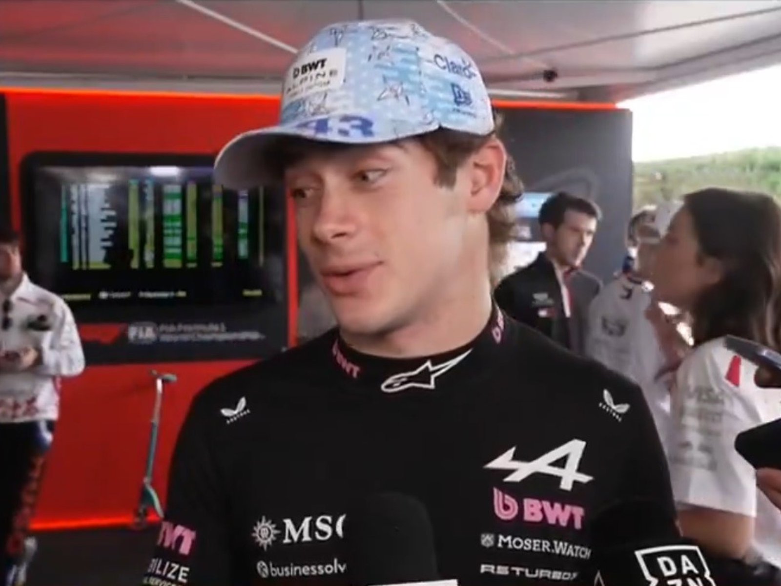 Colapinto, incrédulo con su infortunio en el GP de Japón: "Lo de los safety cars este año..." :: Olé