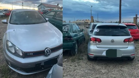 Detectan vehículo con numeración adulterada y documentación falsa