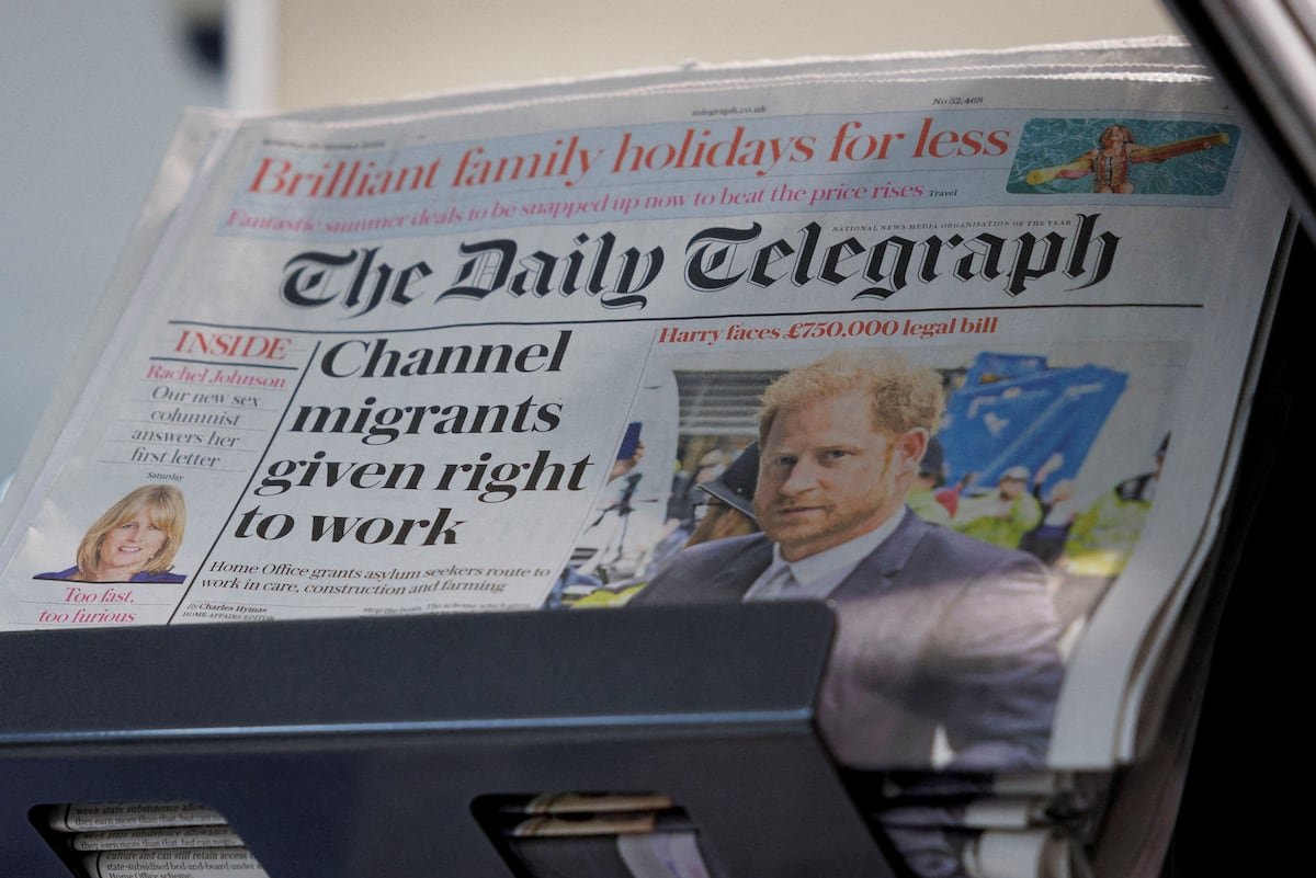 El gigante mediático Axel Springer compra el histórico ‘The Daily Telegraph’ por unos 660 millones de euros | Economía
