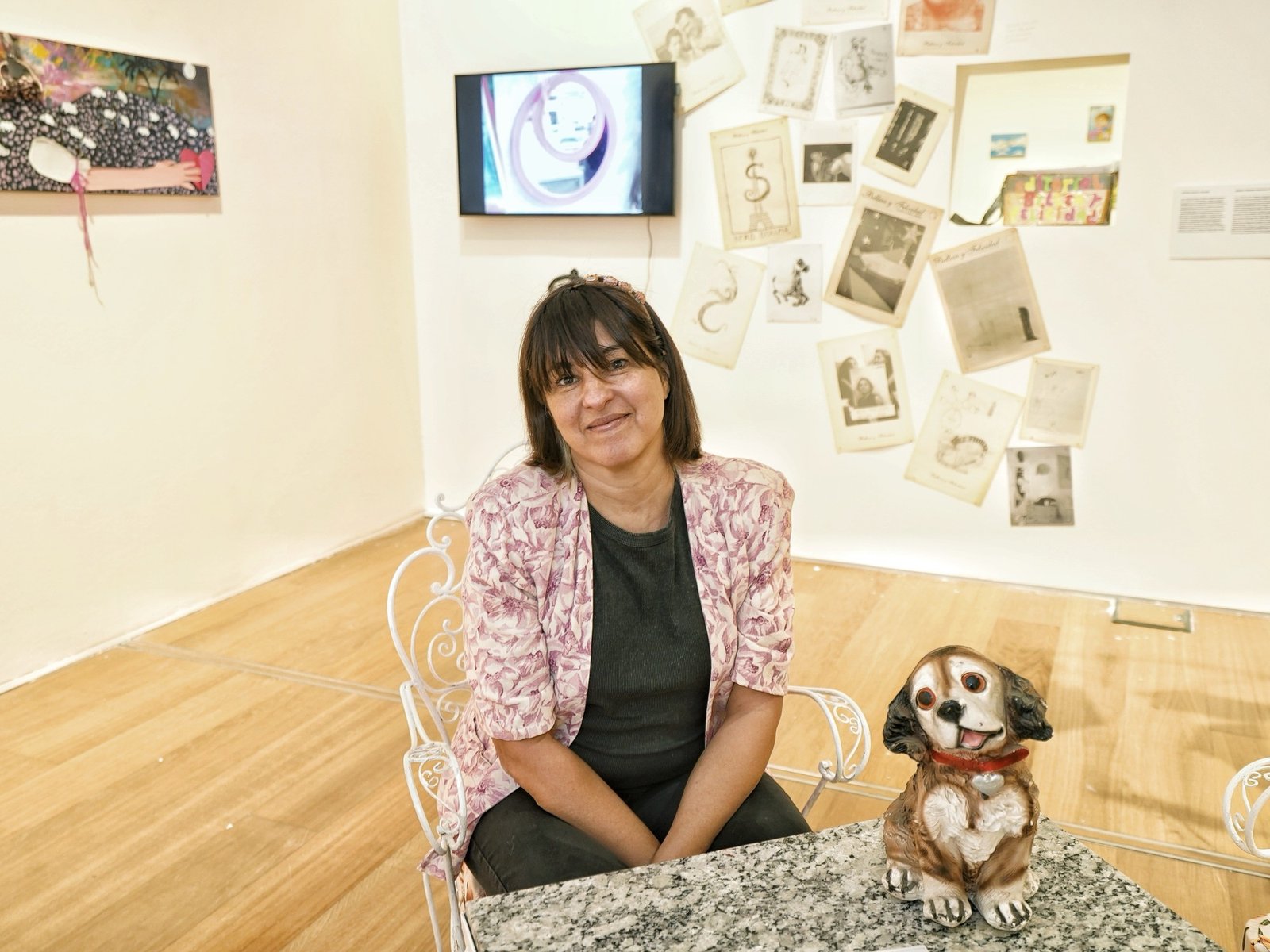 Fernanda Laguna cautiva y desconcierta en el Malba