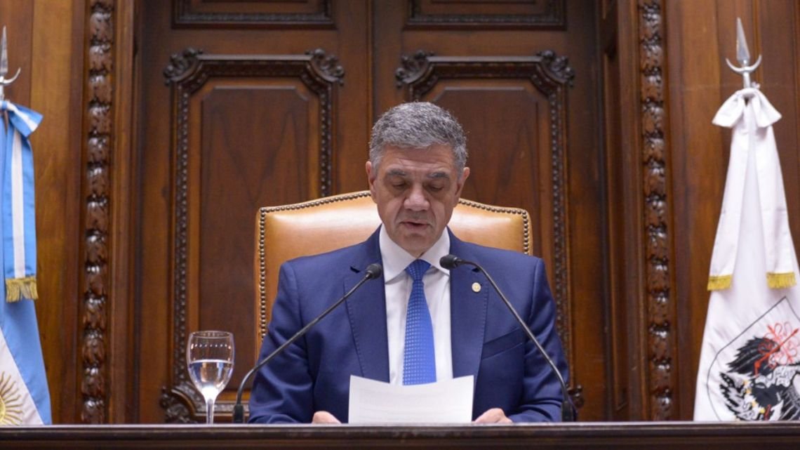 Jorge Macri inaugura las sesiones ordinarias en la Legislatura porteña con foco en seguridad y alivio fiscal