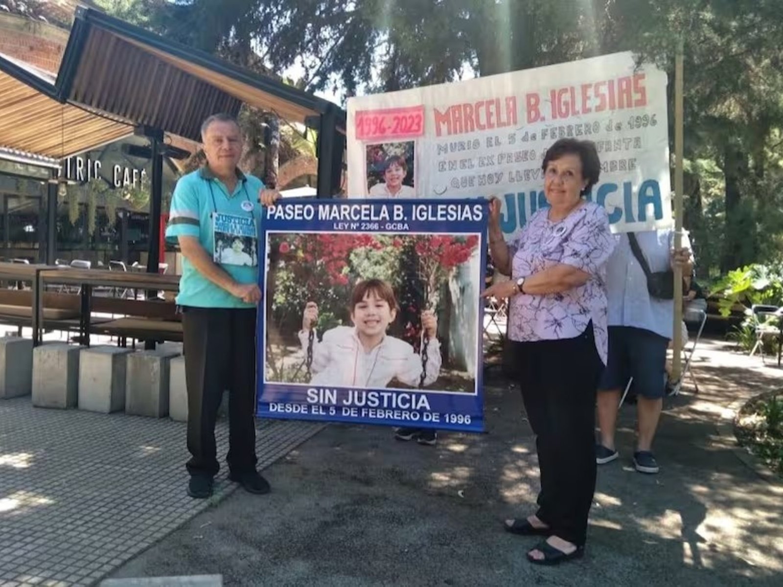 La CIDH falla hoy por la muerte de Marcelita Iglesias, la nena que fue aplastada por una escultura en el Paseo de la Infanta hace 30 años