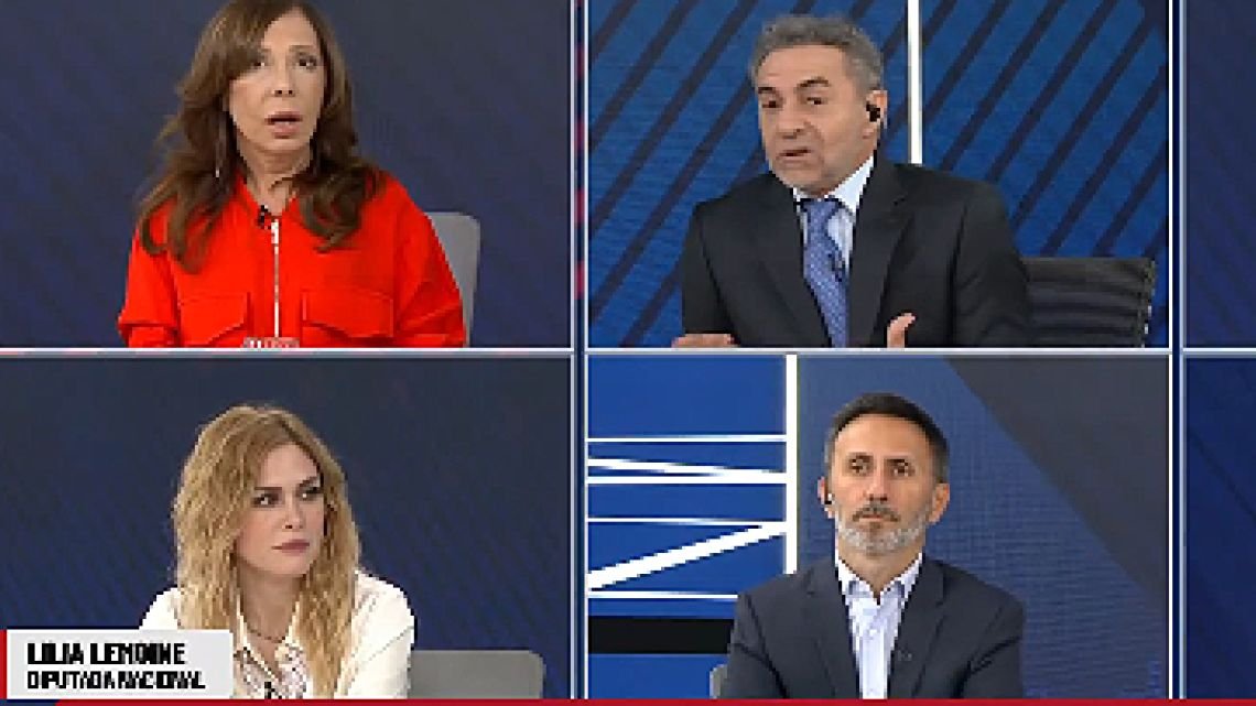 Lemoine, destemplada con Majul: "No los escucho, hablan sin sentido... Preguntame algo interesante"