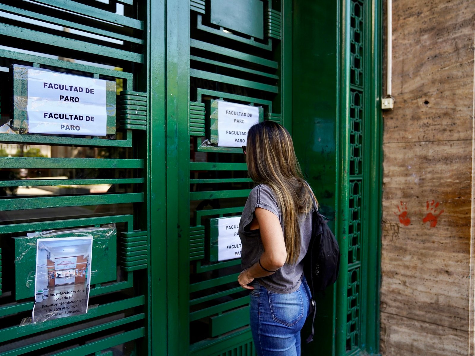 "Los perjudicados somos los alumnos"