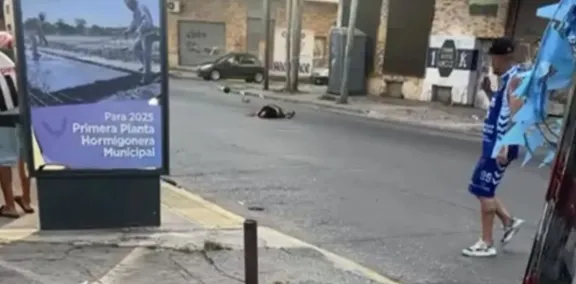 Motociclista murió degollado por una soga colocada para cortar una calle