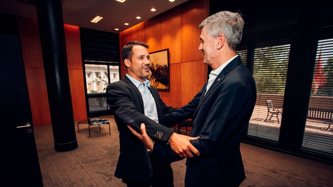 Passerini y Torres firman convenios para reforzar comedores y asistencia a personas en situación de calle