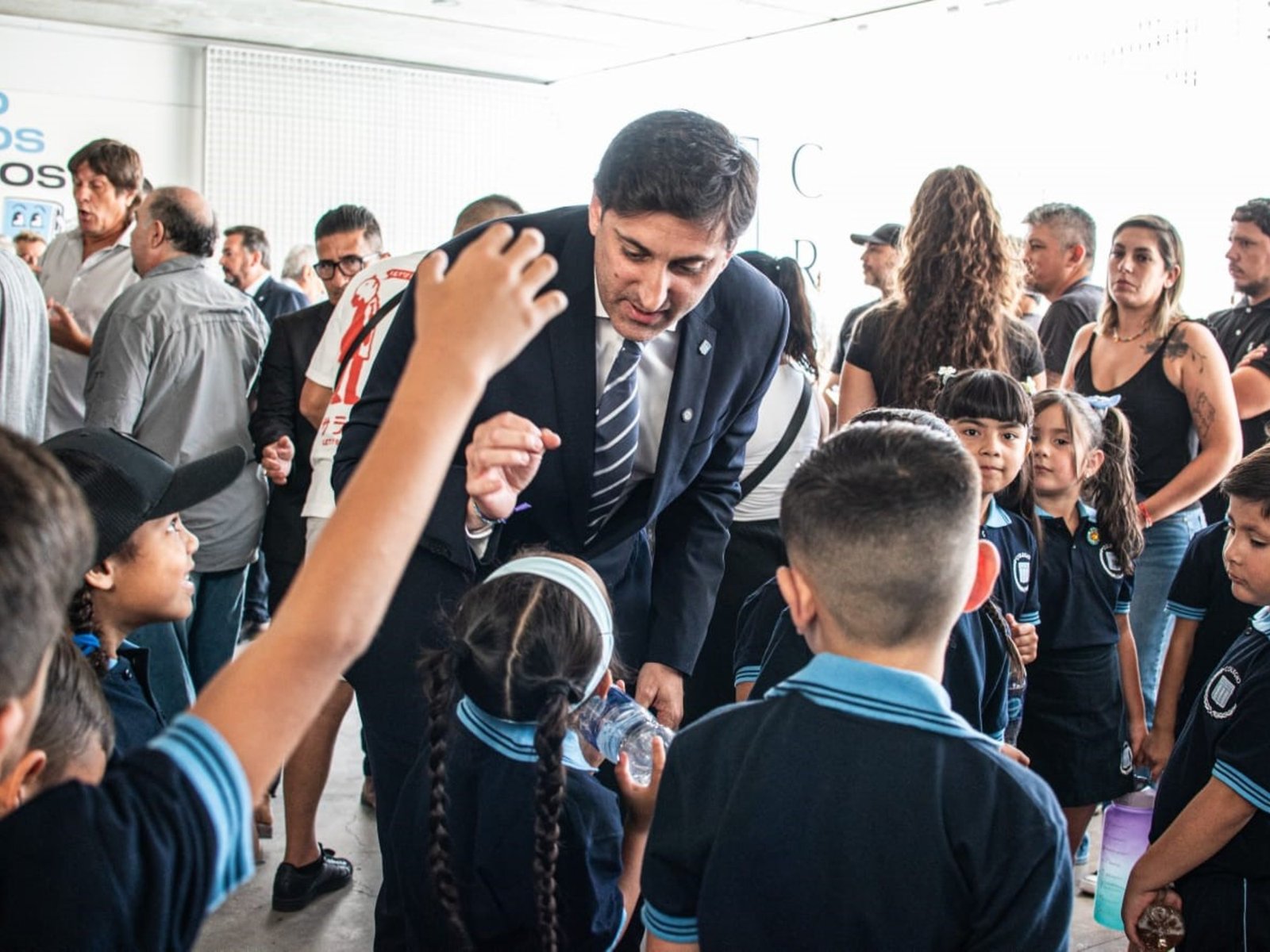 Racing inauguró su nueva escuela en Avellaneda en el inicio del ciclo lectivo 2026