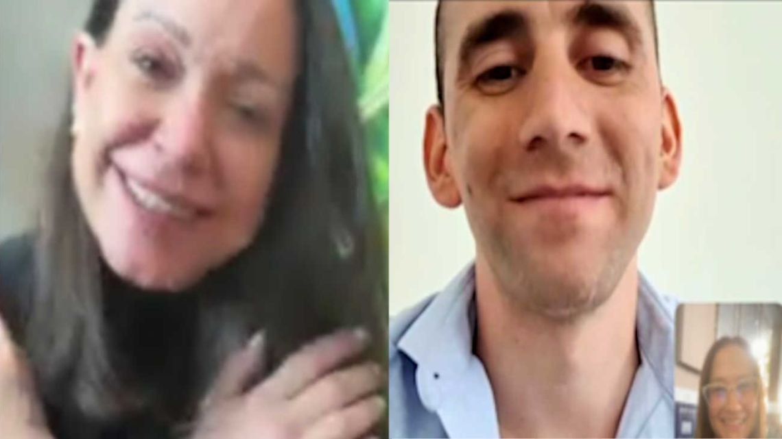Tras pasar 448 días preso en Venezuela, Nahuel Gallo tuvo una emotiva charla con María Corina Machado