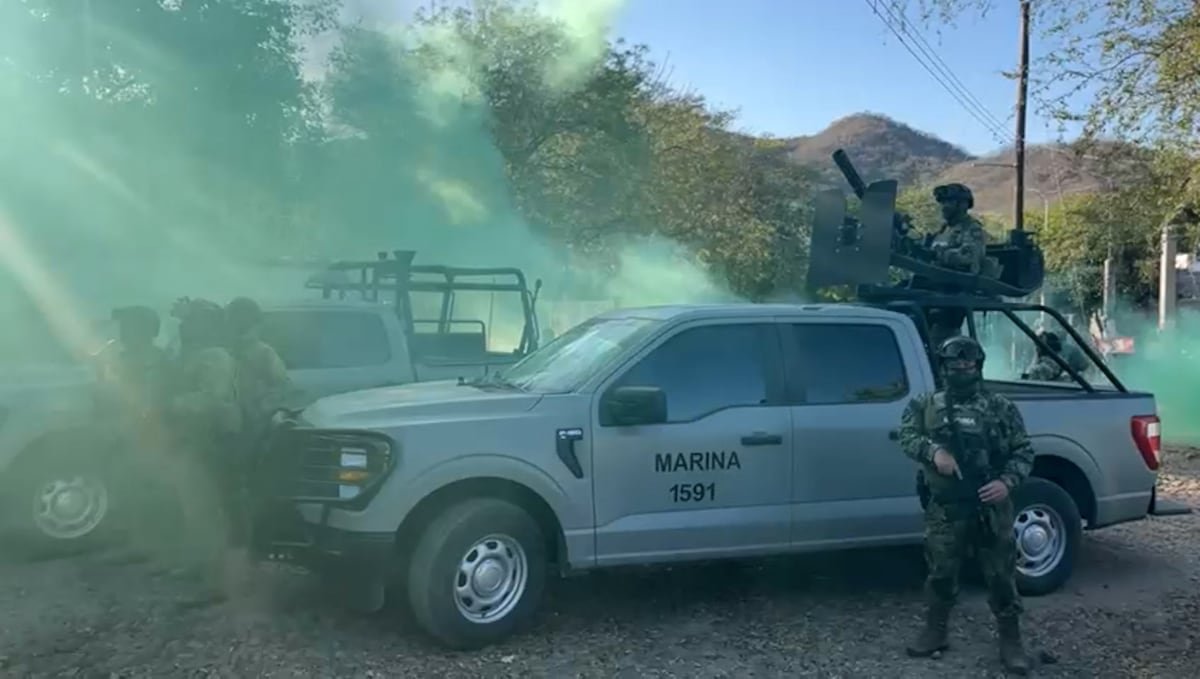 Un enfrentamiento entre la Armada y presuntos criminales deja 11 muertos en Sinaloa