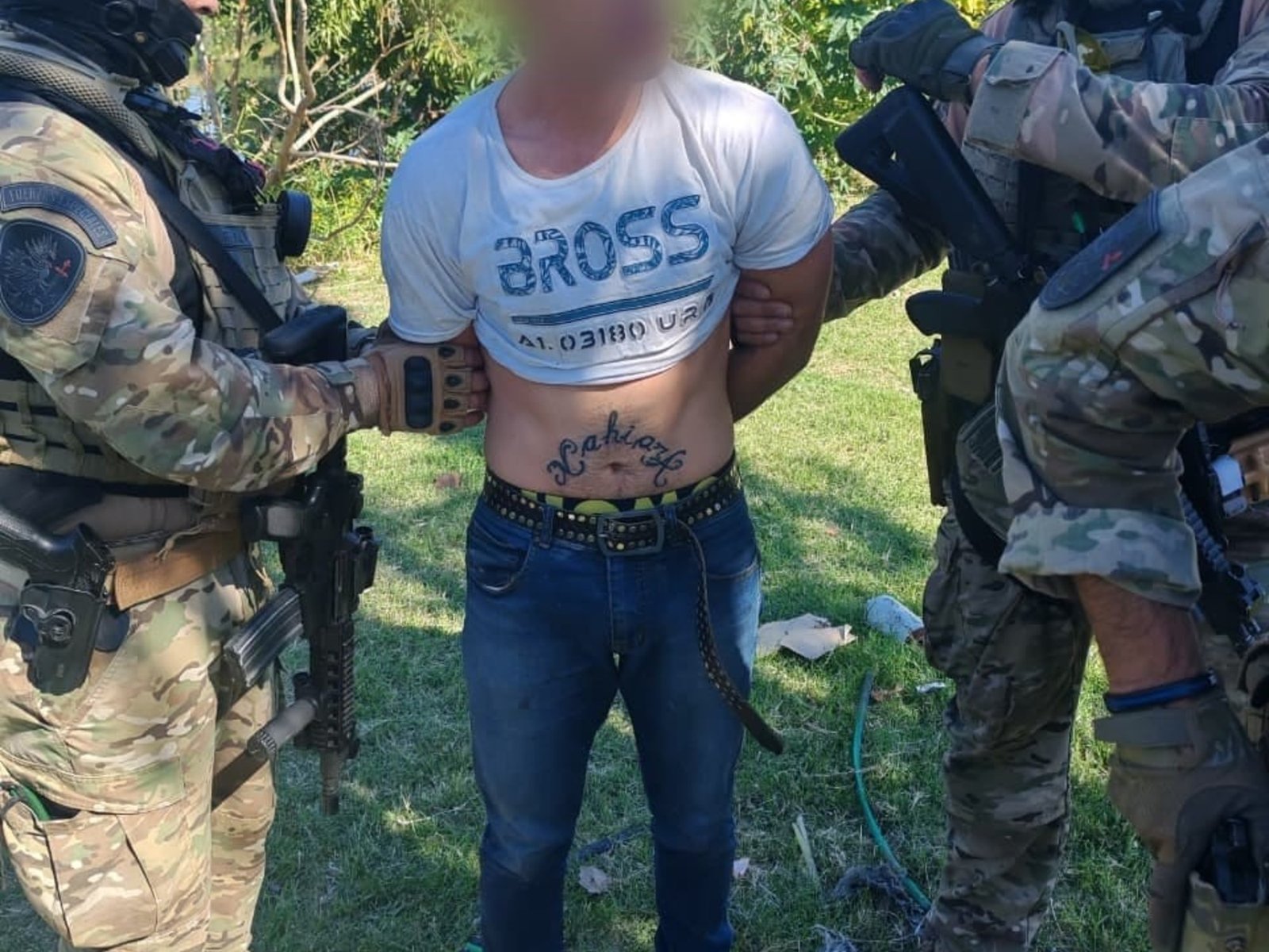 lo encontraron en un desagüe