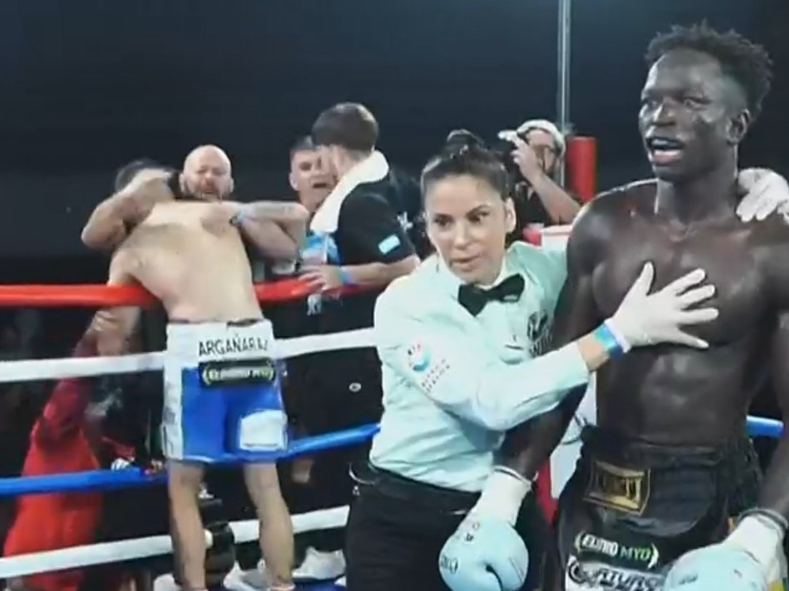 nocáut, escándalo y propuesta de casamiento