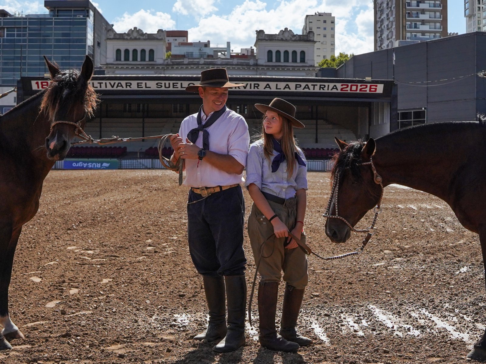 un psicólogo y su hija de 13 años llegaron a la final nacional de paleteadas camperas