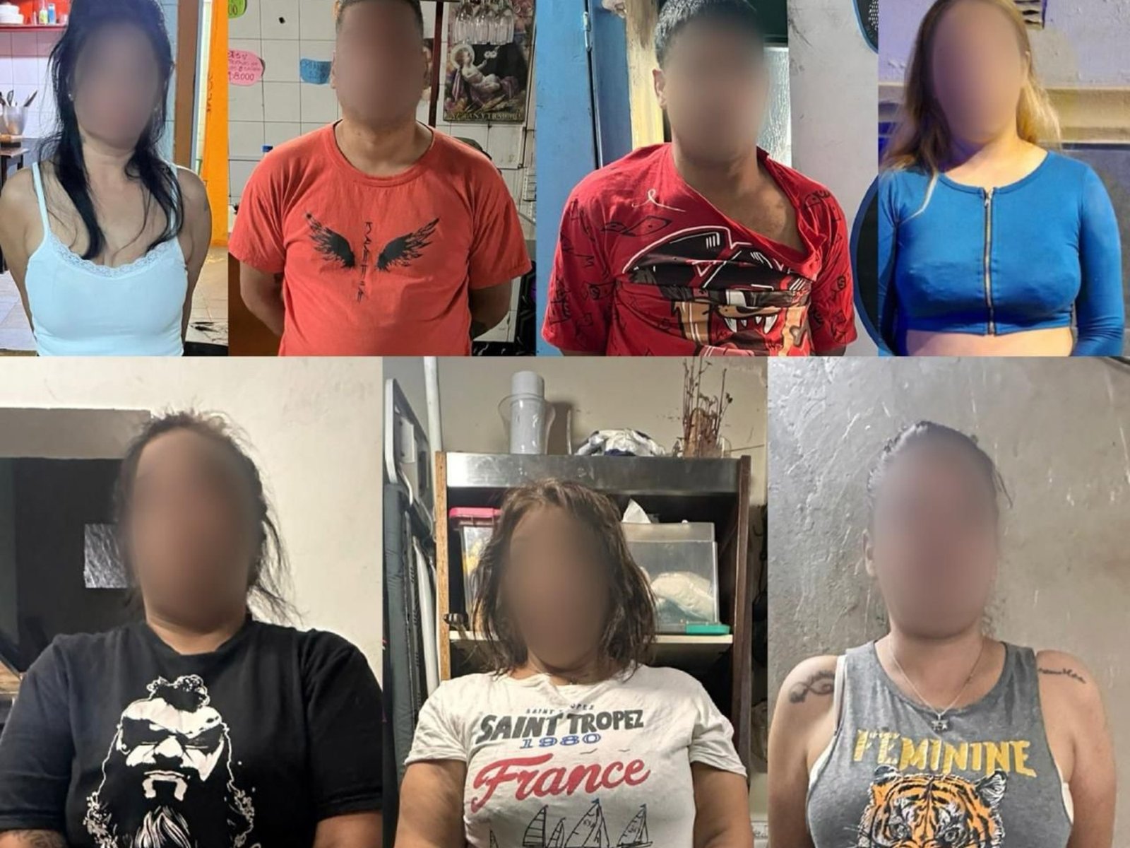 uno tiene 35 antecedentes penales y otro llevaba tobillera por una causa de homicidio