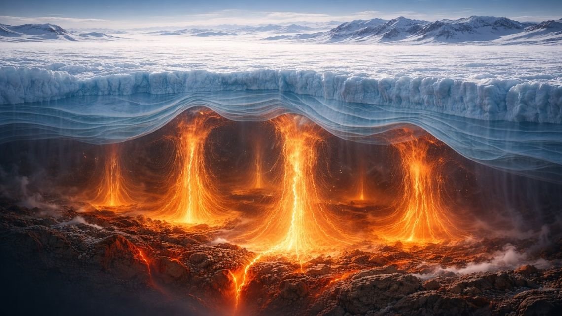 ¿Hielo que hierve? Científicos descubren movimientos inesperados dentro del gigantesco glaciar de Groenlandia