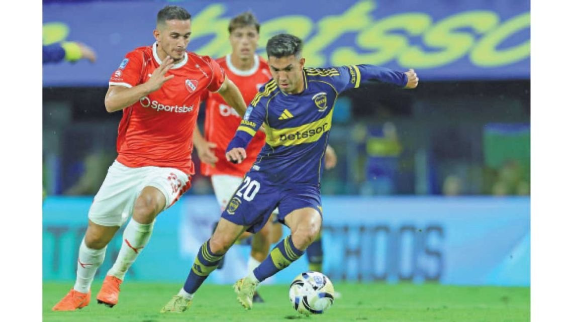Boca e Independiente empataron en un clásico polémico y lleno de situaciones