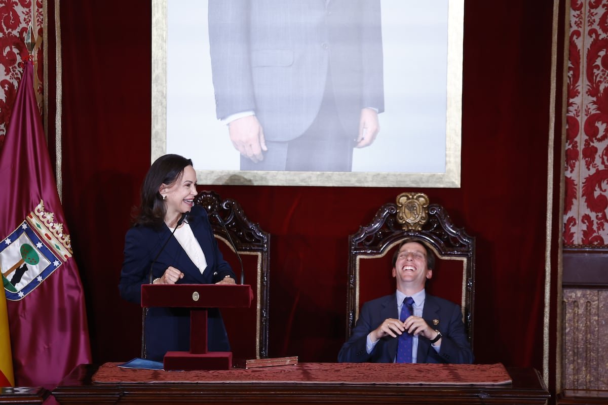 De Génova a la fundación de Vox, y de ahí al Ayuntamiento de Madrid: María Corina Machado se abraza a la derecha española | Noticias de Madrid