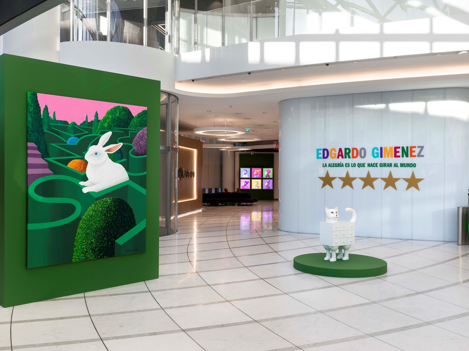 Edgardo Giménez presenta “La alegría es lo que hace girar al mundo” con obras inéditas