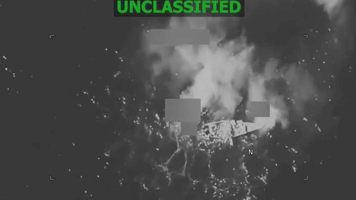 Estados Unidos anunció un nuevo ataque contra "narcoterroristas" en el Pacífico: cinco muertos