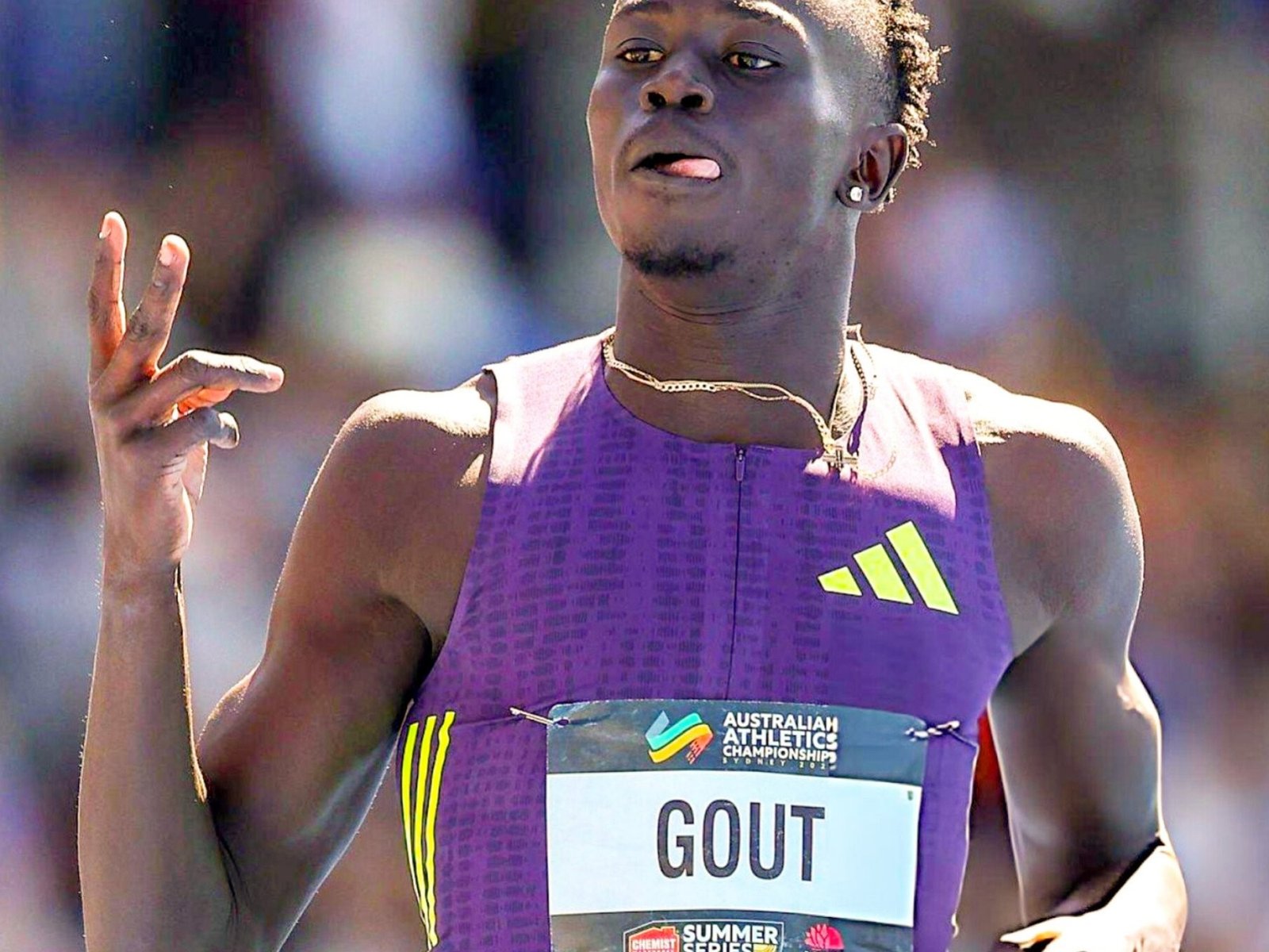 Gout Gout va más rápido que Usain Bolt y es el nuevo dueño del récord mundial juvenil de los 200 metros