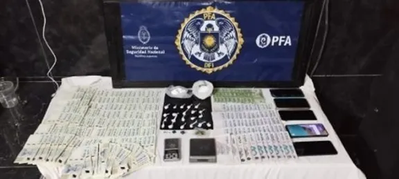 La Policía Federal desbarató un centro de acopio y venta de drogas en Puerto Madryn