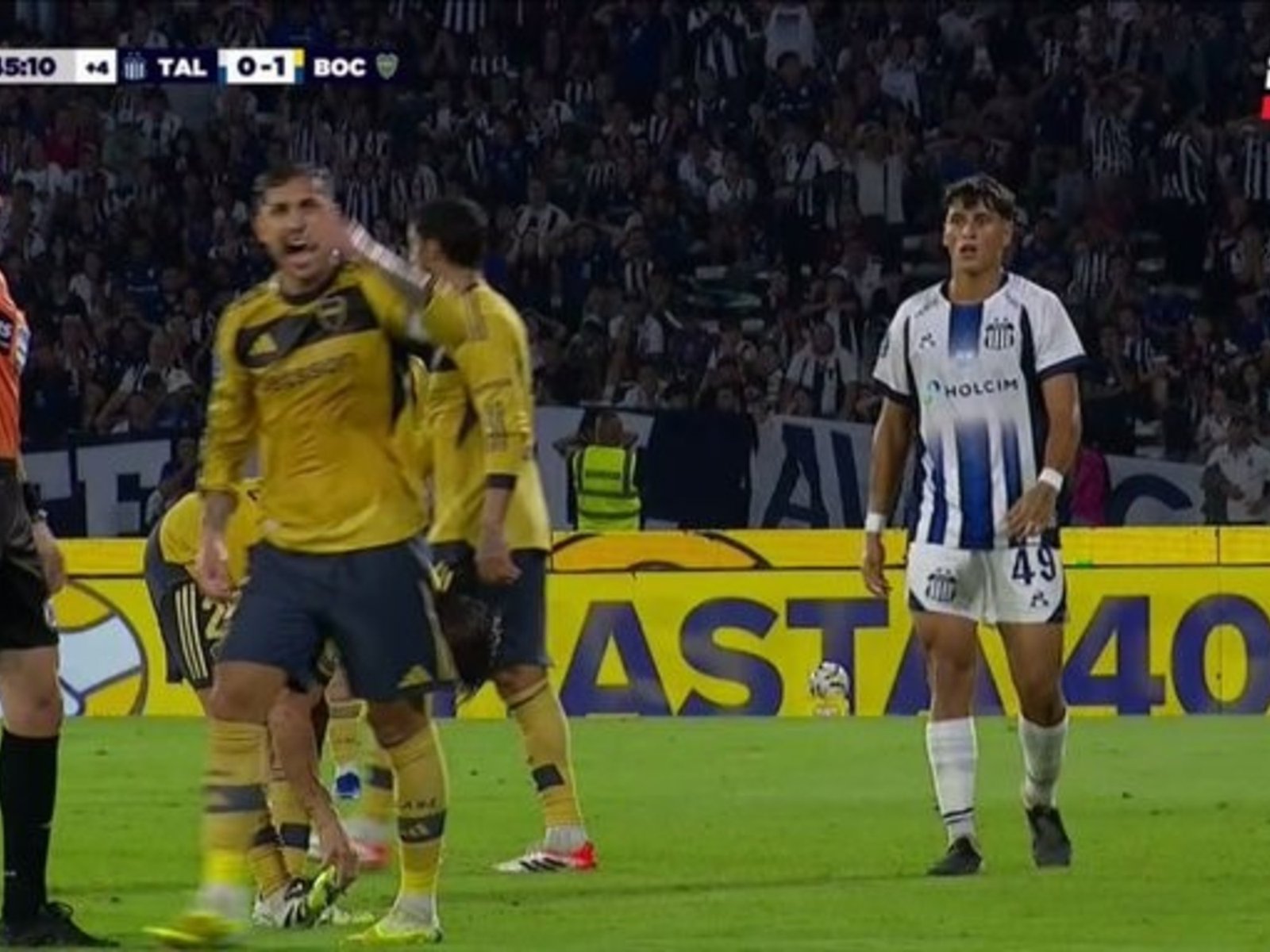 Leandro Paredes se hizo amonestar en Córdoba y se limpió de amarillas para jugar el Superclásico ante River